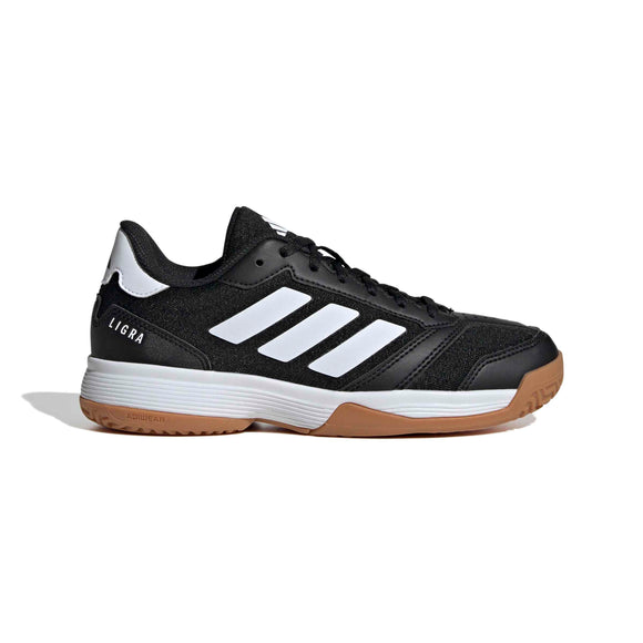 ADIDAS LIGRA 8 K CBLACK/FTWWHT/CBLACK JR0744 COURT SHOES (YB)