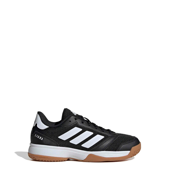 ADIDAS LIGRA 8 K CBLACK/FTWWHT/CBLACK JR0744 COURT SHOES (YB)