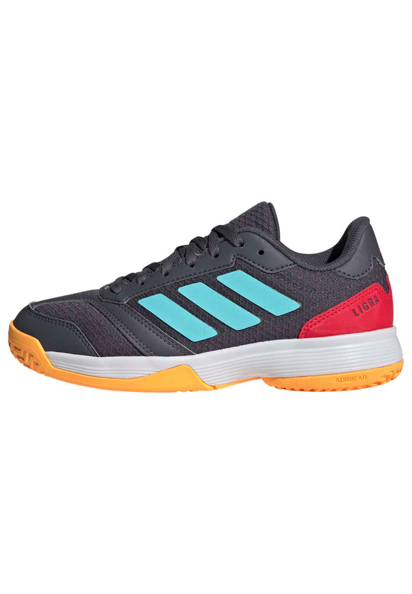 ADIDAS LIGRA 8 K AUON/FLAAQU/SELURE JR7120 COURT SHOES (YB)