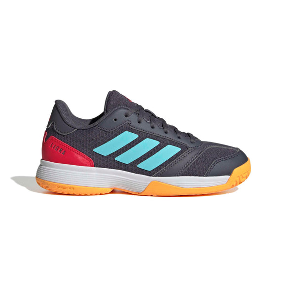 ADIDAS LIGRA 8 K AUON/FLAAQU/SELURE JR7120 COURT SHOES (YB)