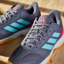 ADIDAS LIGRA 8 K AUON/FLAAQU/SELURE JR7120 COURT SHOES (YB)-19