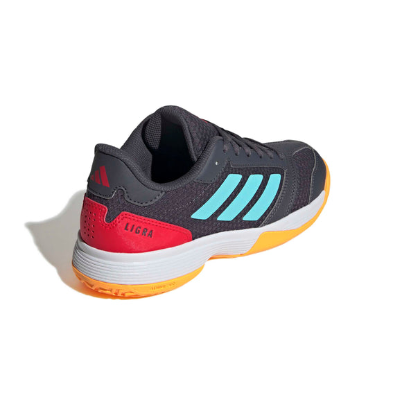 ADIDAS LIGRA 8 K AUON/FLAAQU/SELURE JR7120 COURT SHOES (YB)