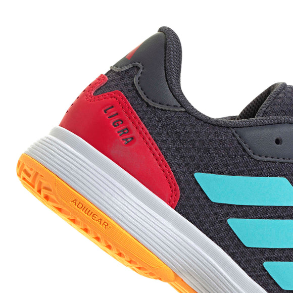 ADIDAS LIGRA 8 K AUON/FLAAQU/SELURE JR7120 COURT SHOES (YB)