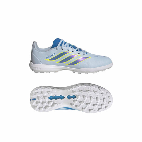 ADIDAS PREDATOR LEAGUE TF J CRSK/RAYBLU/TESOYE JR7913 TURF SHOES FOOTBALL (YB)