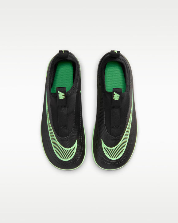 NIKE JR. MERCURIAL VAPOR 17 CLUB FLEX PS IO1483-001 TURF SHOES FOOTBALL (YB)
