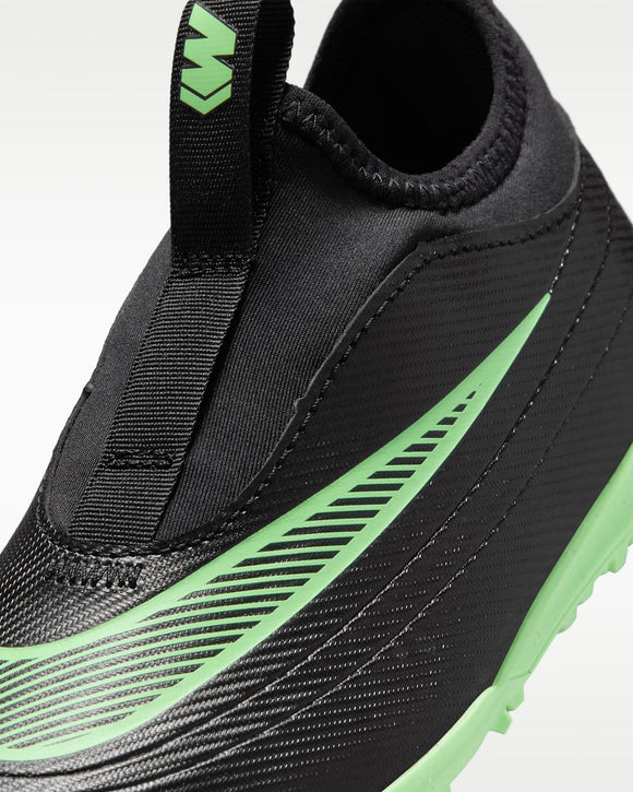 NIKE JR. MERCURIAL VAPOR 17 CLUB FLEX PS IO1483-001 TURF SHOES FOOTBALL (YB)