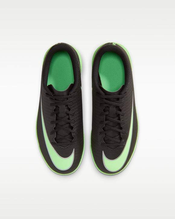 NIKE JR. MERCURIAL VAPOR 17 CLUB IO1484-001 TURF SHOES FOOTBALL (YB)