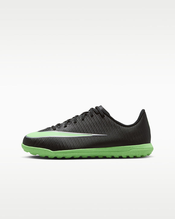 NIKE JR. MERCURIAL VAPOR 17 CLUB IO1484-001 TURF SHOES FOOTBALL (YB)