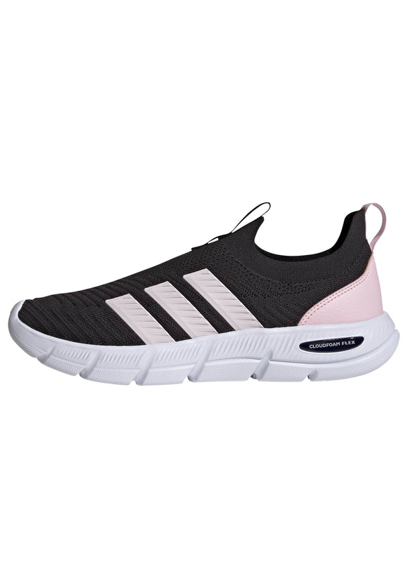 ADIDAS CLOUDFOAM FLEX - SOCK CBLACK/ALMPNK/SILVMT JS4871 SLIP ON (W)