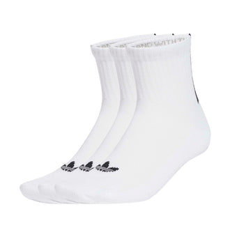 ADIDAS 3S 1/4 SOCKS 3P JV7423 SOCKS ANKLE CASUAL (U)