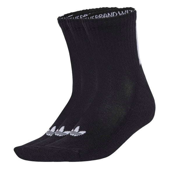 ADIDAS 3S 1/4 SOCKS 3P JV7426 SOCKS ANKLE CASUAL (U)