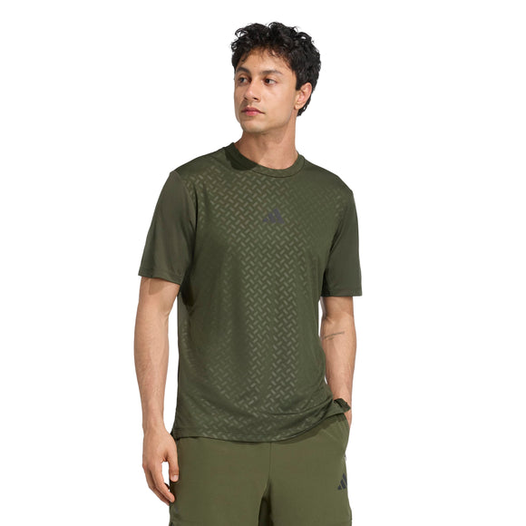 ADIDAS POWER 3S TEE JV9715 T-SHIRT SHORT SLEEVE TRAINING (M)