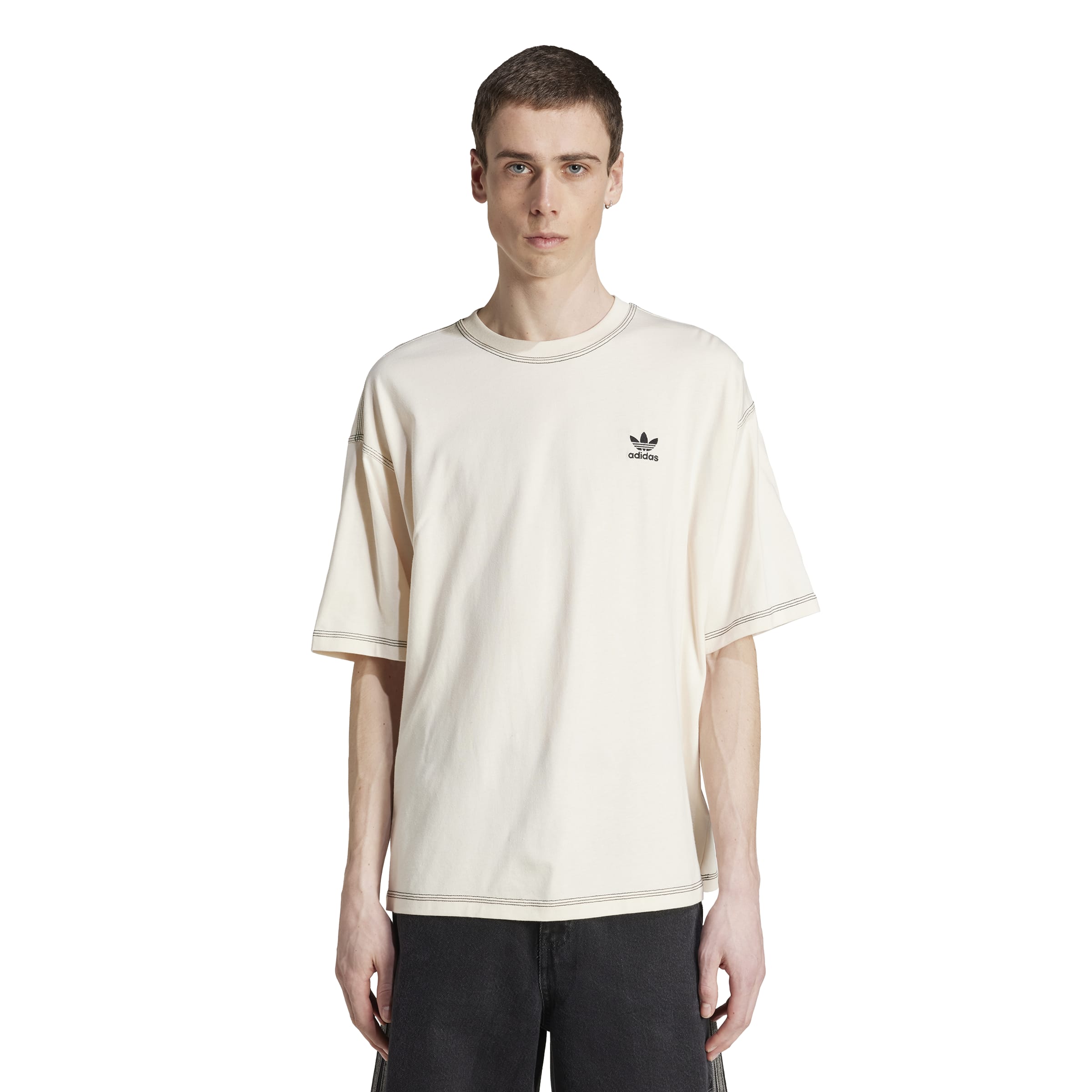 ADIDAS ESSENTIALS TEE JW0970 T-SHIRT SHORT SLEEVE (M)