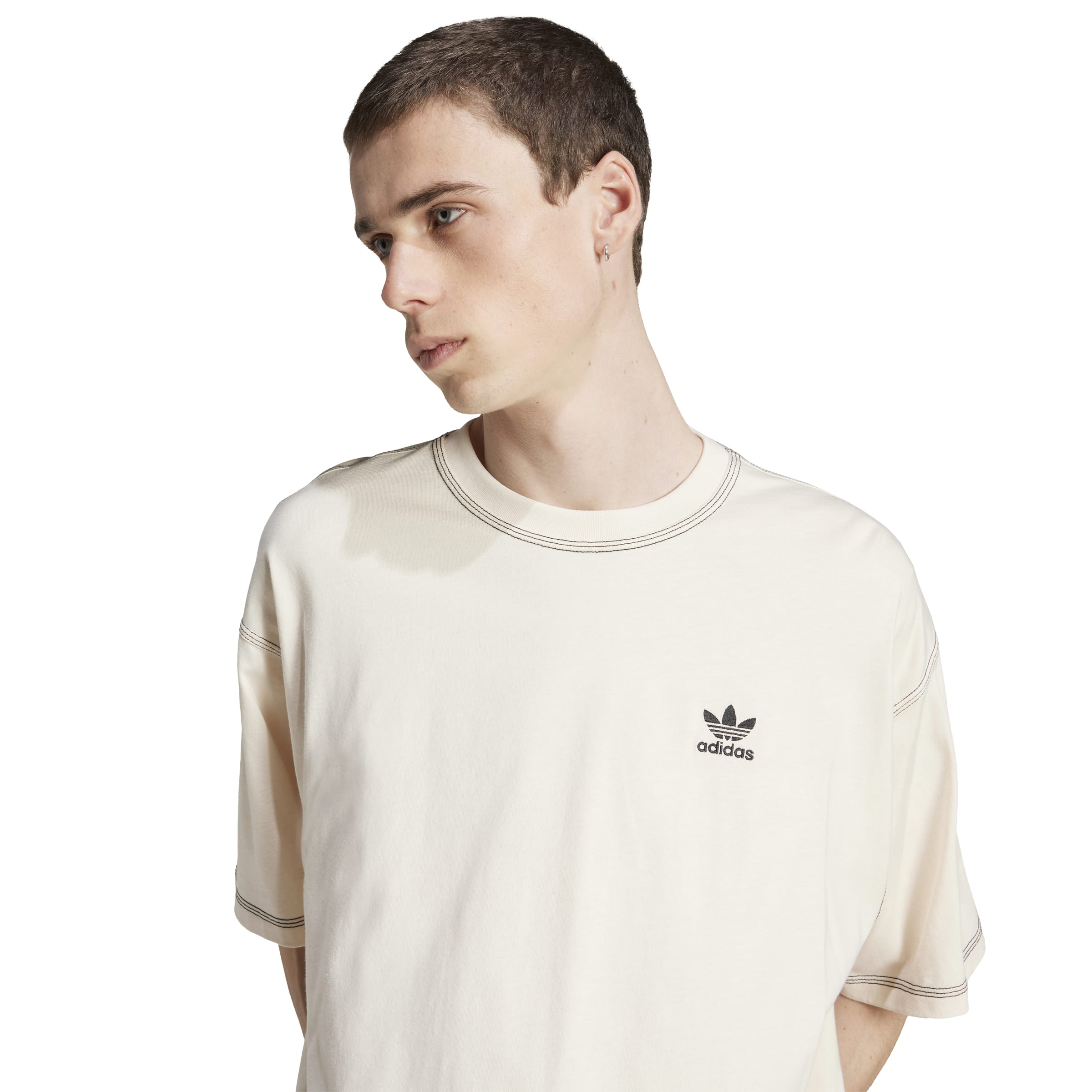 ADIDAS ESSENTIALS TEE JW0970 T-SHIRT SHORT SLEEVE (M)