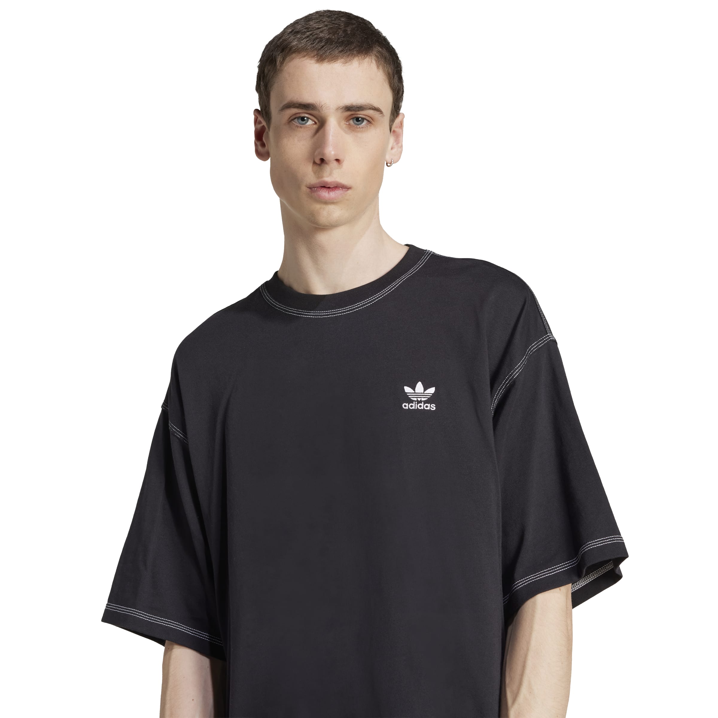 ADIDAS ESSENTIALS TEE JW0971 T-SHIRT SHORT SLEEVE (M)
