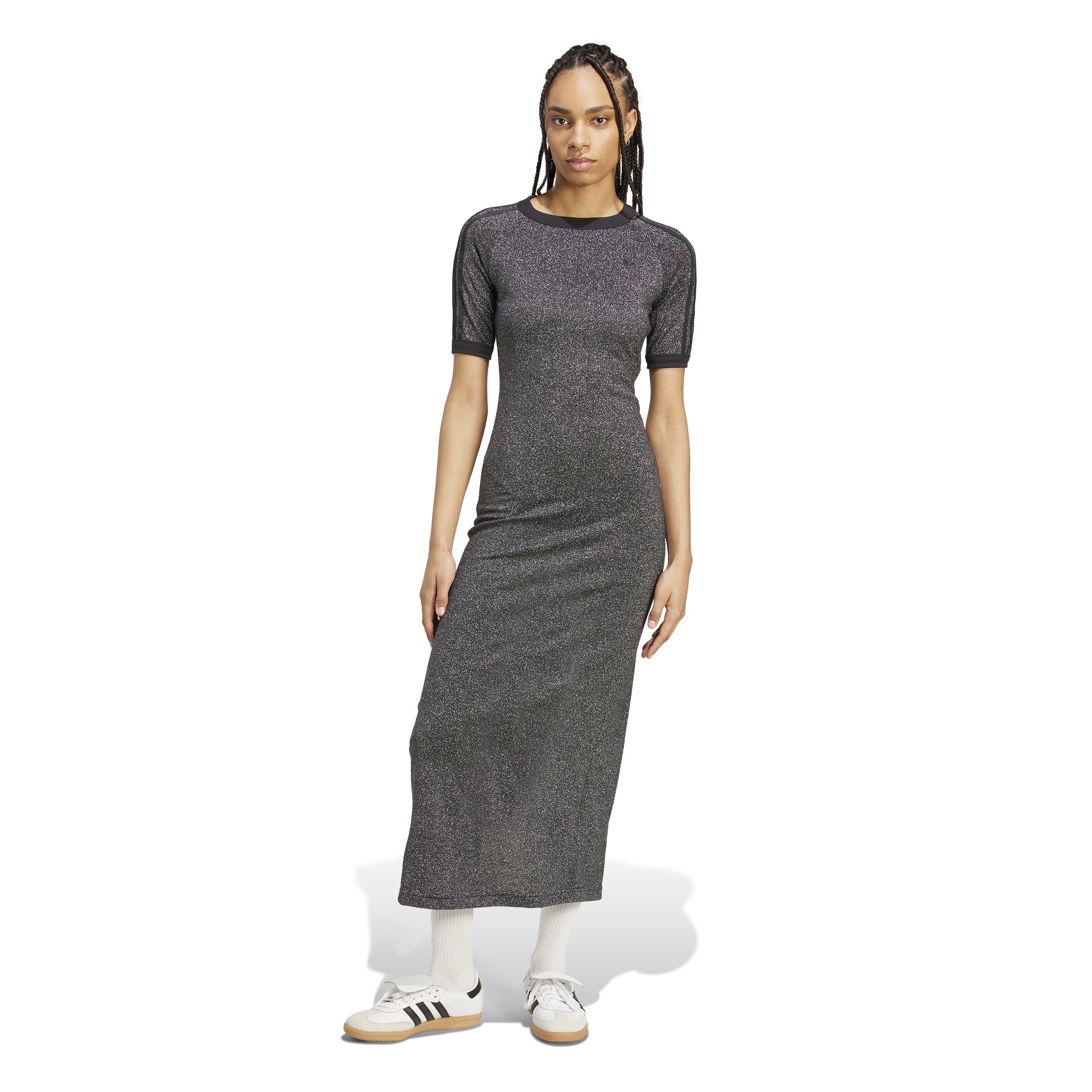 ADIDAS LUREX DRESS JW2621 DRESS FULL LENGHT(W)