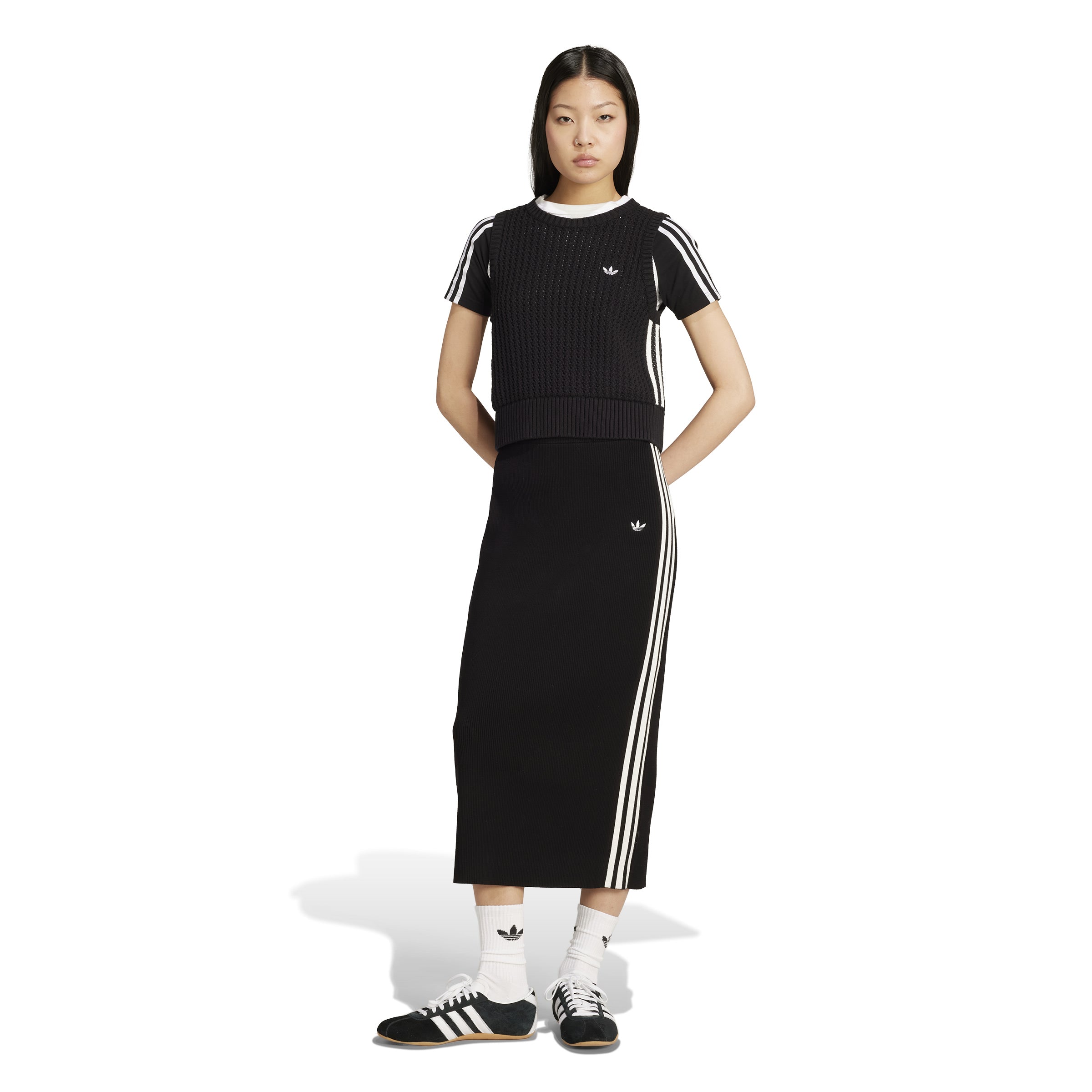 ADIDAS KNIT 3S SKIRT JW2661 SKIRT (W)