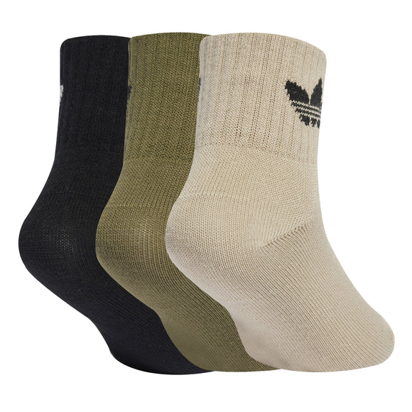 ADIDAS KIDS ANKLE SOCK JW2934 SOCKS ANKLE CASUAL (U)