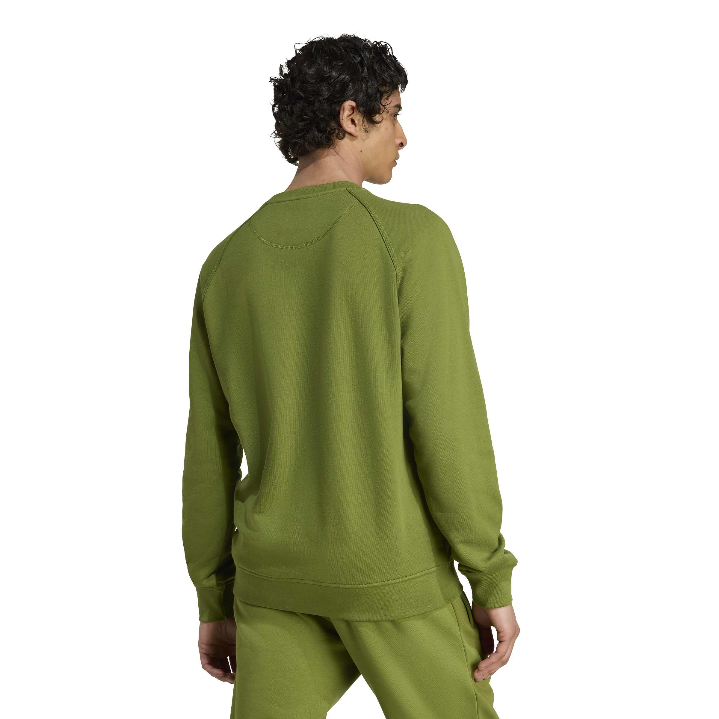ADIDAS ESS CREW FT JW3597 SWEATERS & CARDIGANS  (M)