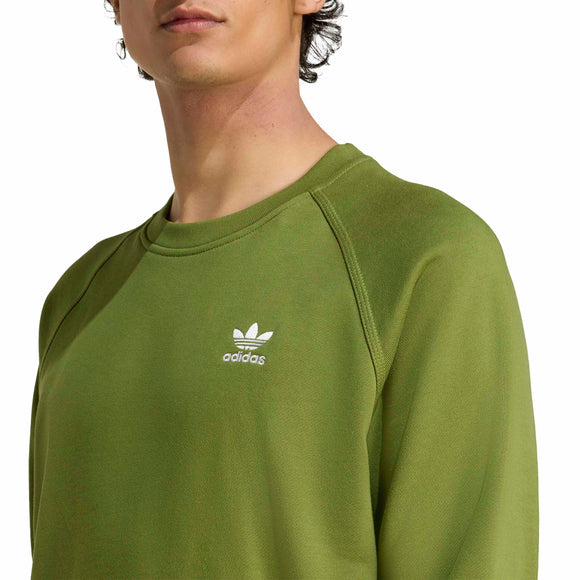 ADIDAS ESS CREW FT JW3597 SWEATERS & CARDIGANS  (M)