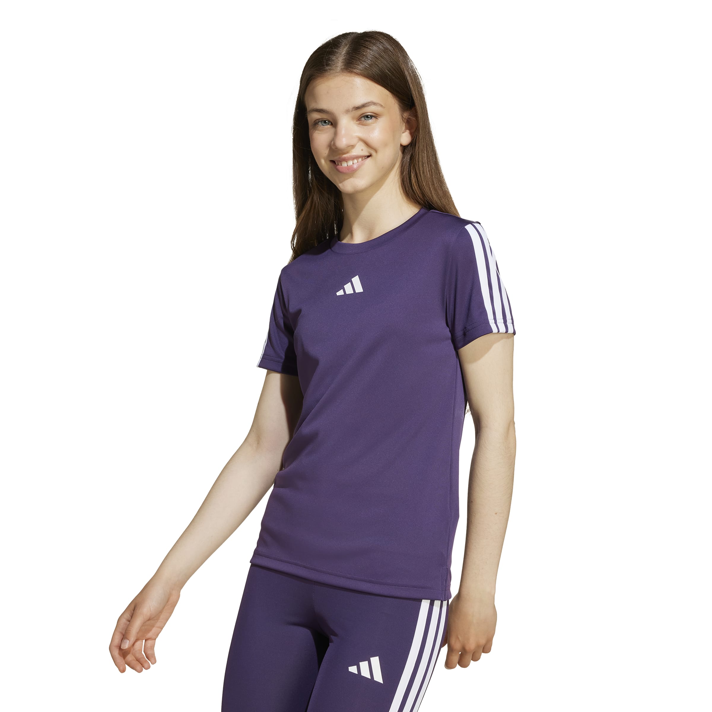 ADIDAS JG TR-ES 3S TEE JW5020 TOP SHORT SLEEVE TRAINING (YG)