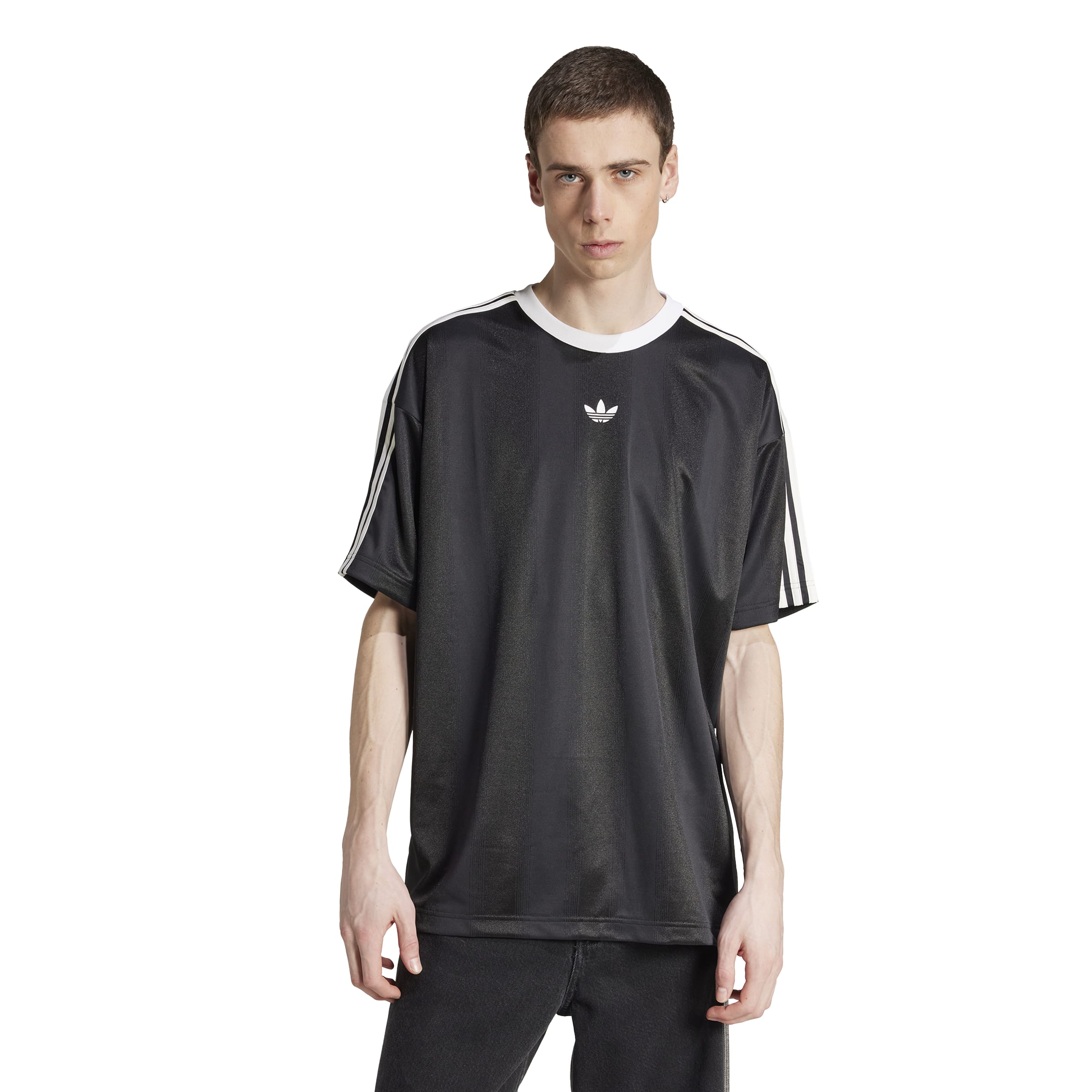 ADIDAS JACQUARD JERSEY JW5876 T-SHIRT SHORT SLEEVE (M)
