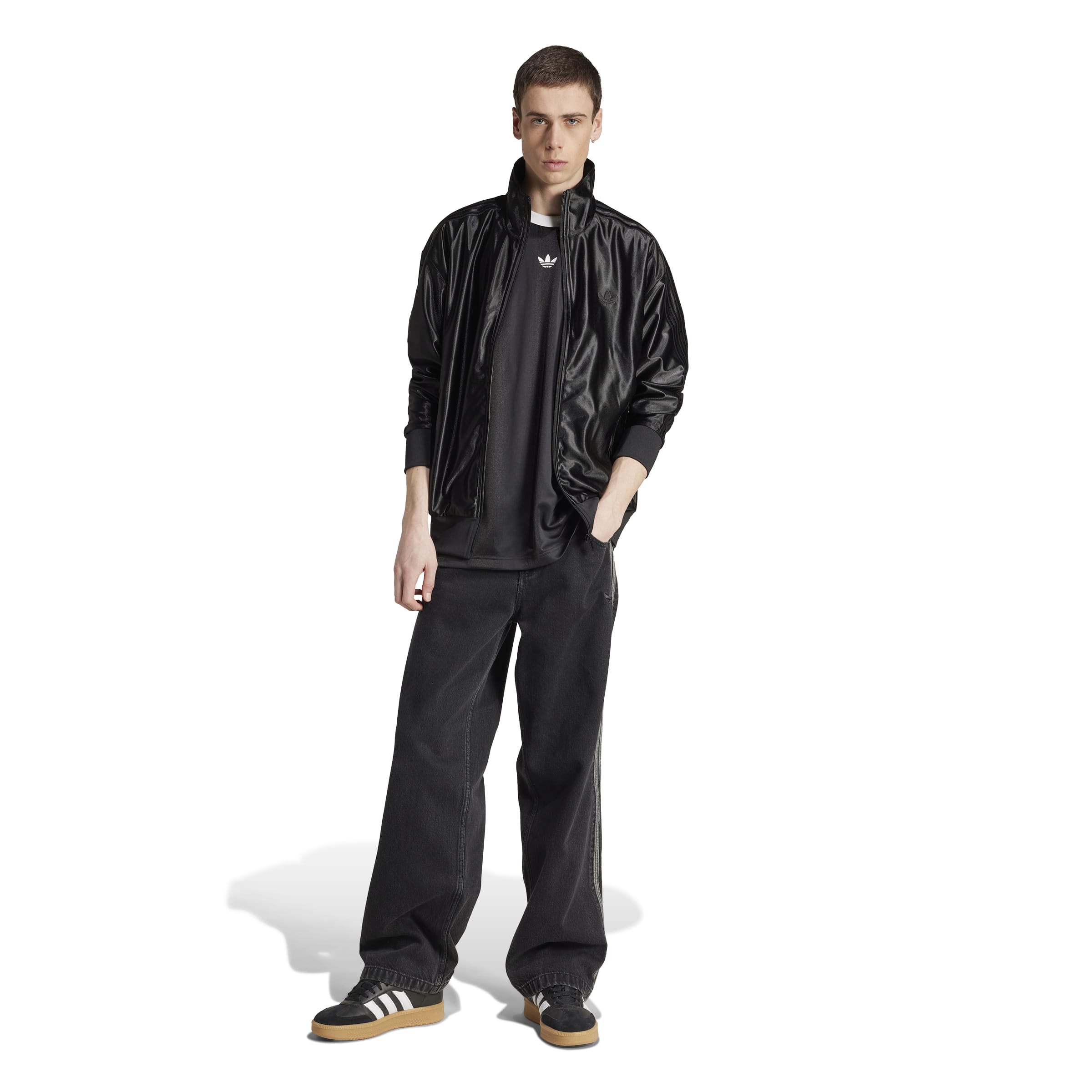 ADIDAS JACQUARD JERSEY JW5876 T-SHIRT SHORT SLEEVE (M)
