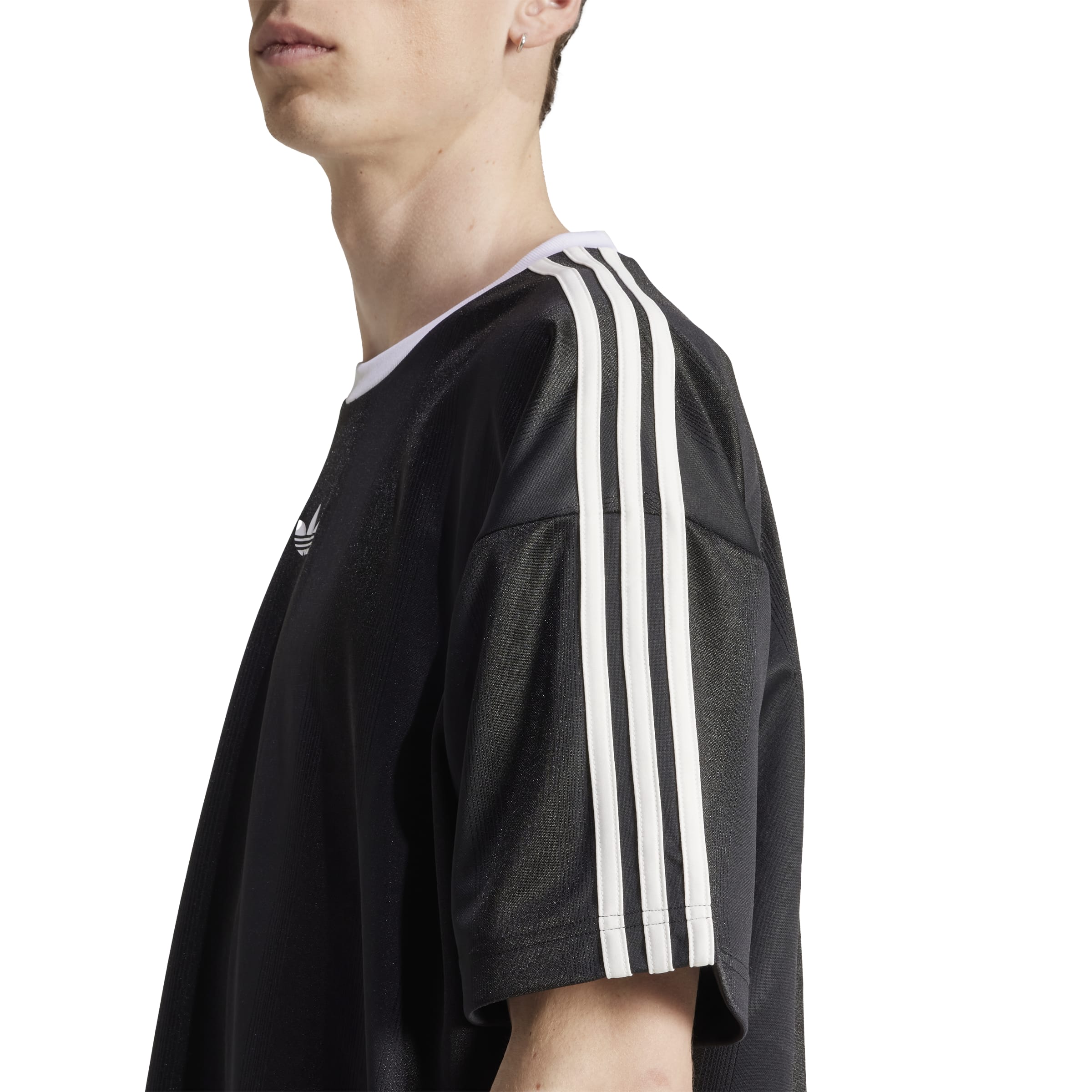 ADIDAS JACQUARD JERSEY JW5876 T-SHIRT SHORT SLEEVE (M)