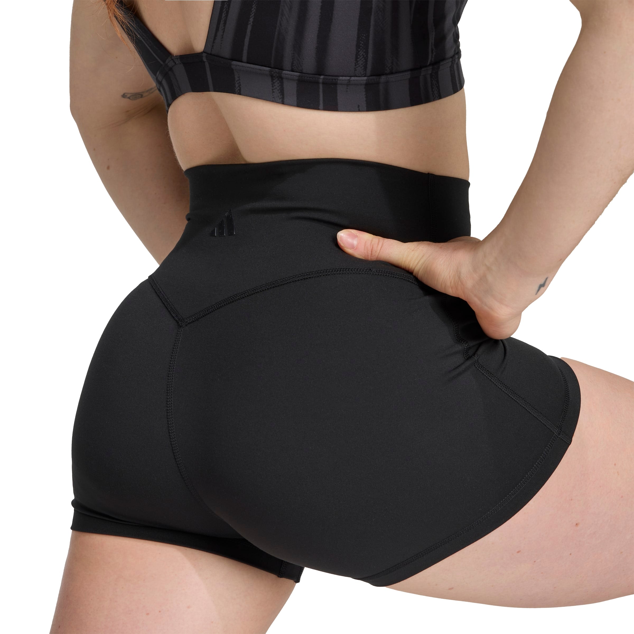 ADIDAS ALL ME SCULPT S JW7600 TIGHT SHORT RUNNING (W)