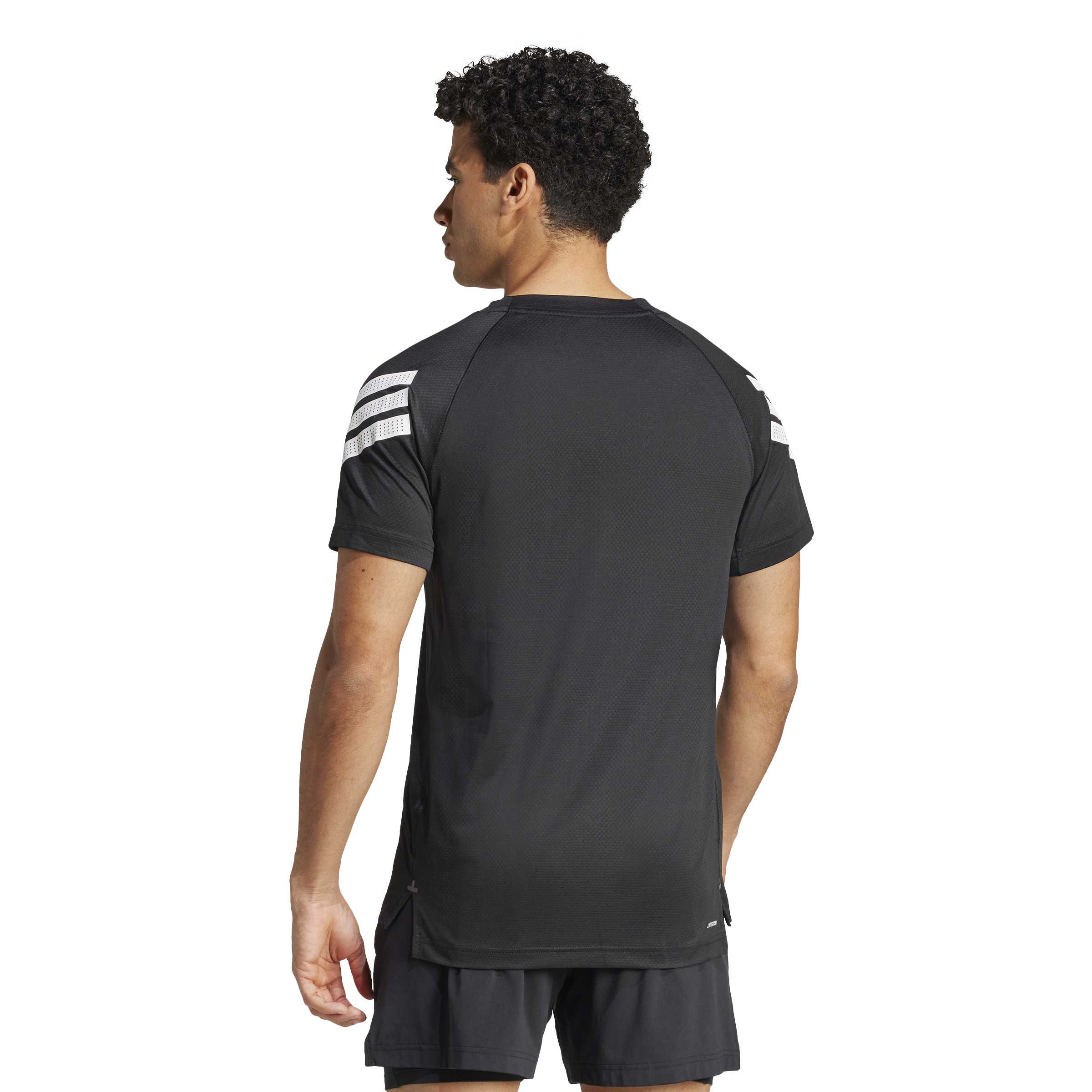 ADIDAS GYM+ 3S TEE JW9729 T-SHIRT SHORT SLEEVE TRAINING (M)