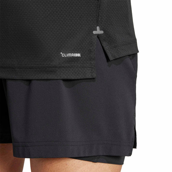 ADIDAS GYM+ 3S TEE JW9729 T-SHIRT SHORT SLEEVE TRAINING (M)