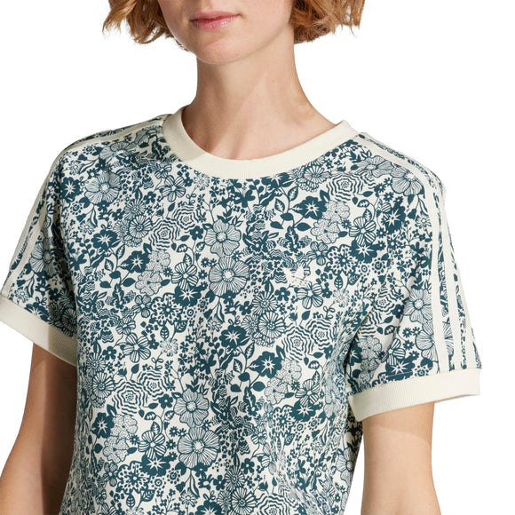 ADIDAS LIBERTY AOP T JX0462 T-SHIRT SHORT SLEEVE (W)