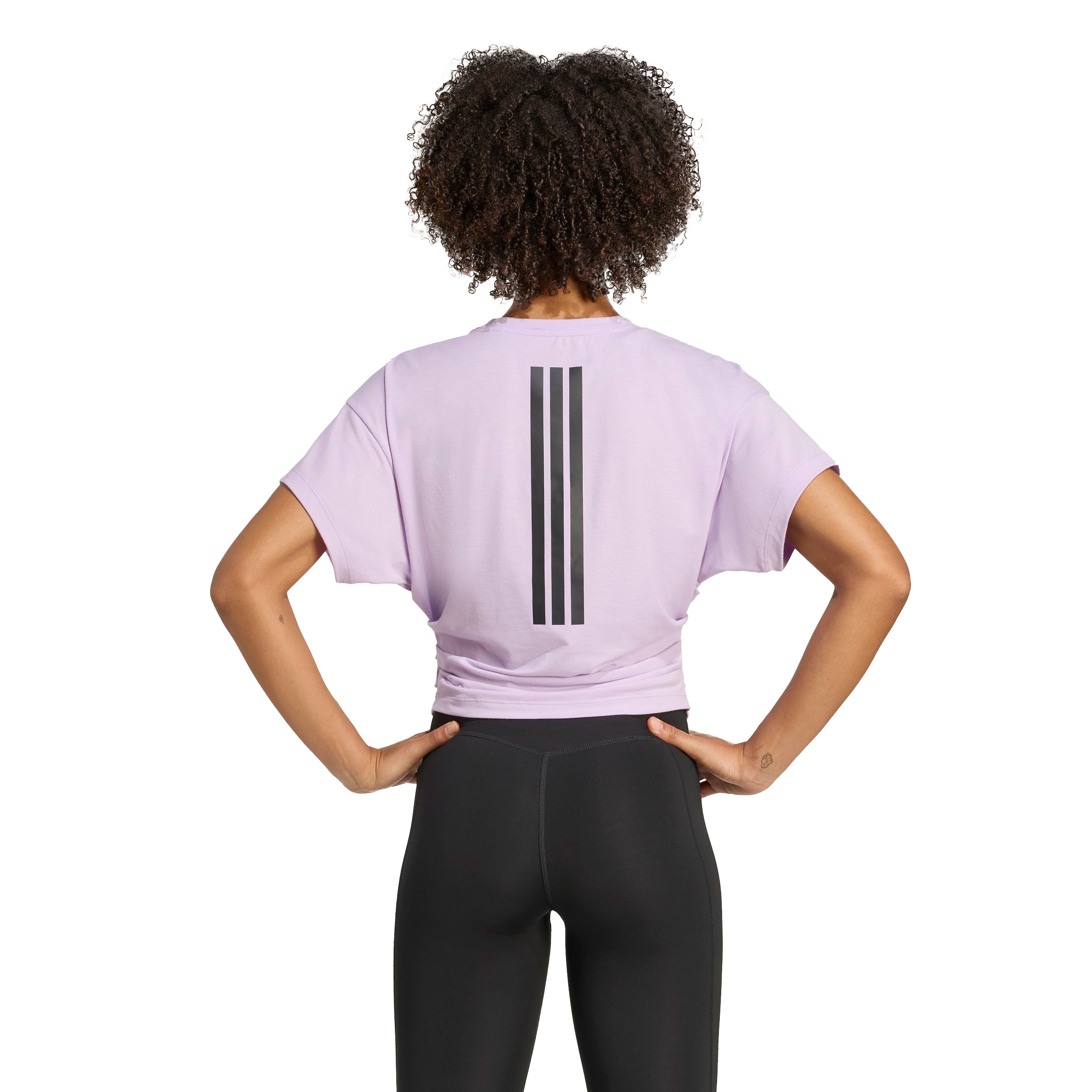 ADIDAS POWER TEE JX1191 TOP SHORT SLEEVE TRAINING (W)