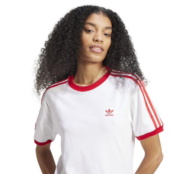 ADIDAS 3 STRIPE TEE JX1459 T-SHIRT SHORT SLEEVE (W)