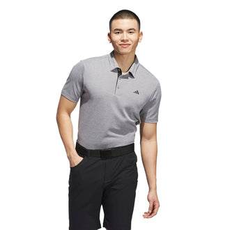 ADIDAS CORE HEATHER JX6765 POLO T-SHIRT TRAINING (M)
