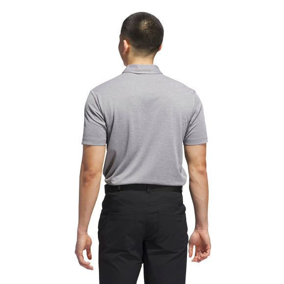 ADIDAS CORE HEATHER JX6765 POLO T-SHIRT TRAINING (M)