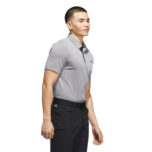 ADIDAS CORE HEATHER JX6765 POLO T-SHIRT TRAINING (M)