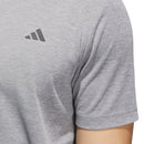 ADIDAS CORE HEATHER JX6765 POLO T-SHIRT TRAINING (M)-5