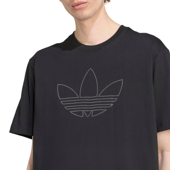 ADIDAS STUDDED TEE JY2806 T-SHIRT SHORT SLEEVE (M)