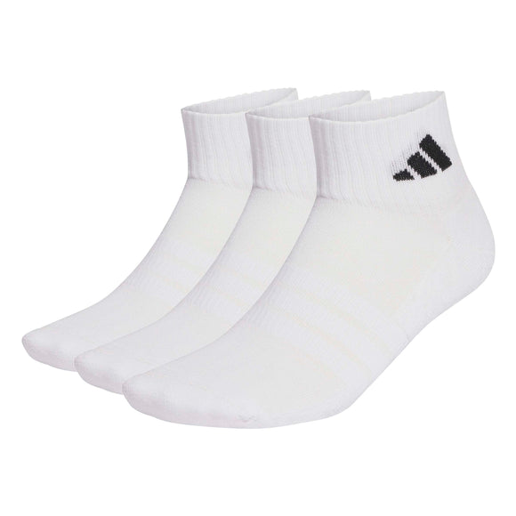 ADIDAS C ESS ANK 3P WHITE/WHITE/BLACK JZ0523 SOCKS ANKLE CASUAL (U)