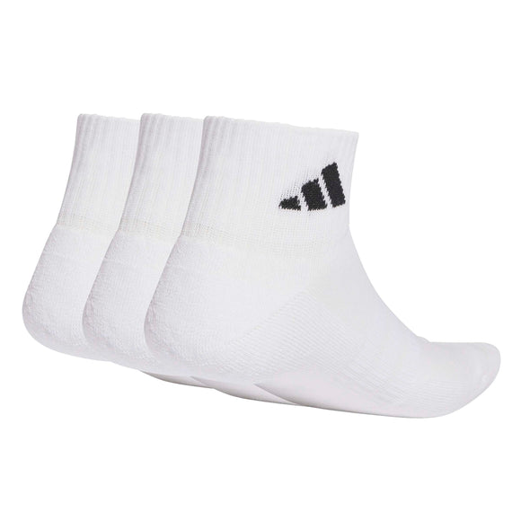 ADIDAS C ESS ANK 3P WHITE/WHITE/BLACK JZ0523 SOCKS ANKLE CASUAL (U)
