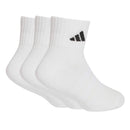 ADIDAS C KD ANK 3P WHITE/WHITE/BLACK JZ0526 SOCKS ANKLE CASUAL (U)-2