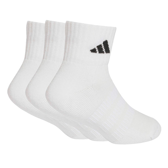 ADIDAS C KD ANK 3P WHITE/WHITE/BLACK JZ0526 SOCKS ANKLE CASUAL (U)
