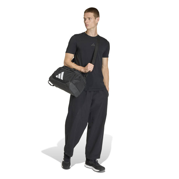 ADIDAS TRA DEF DUF XS BLACK/WHITE JZ0609 DUFFEL BAG (U)