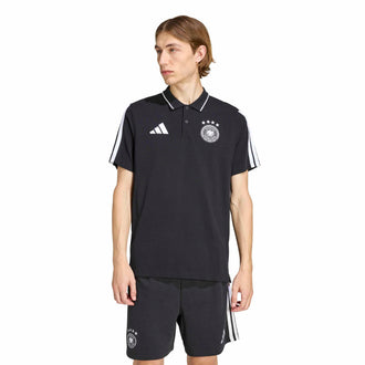 ADIDAS DFB DNA POLO BLACK JZ0614 POLO T-SHIRT TRAINING (M)