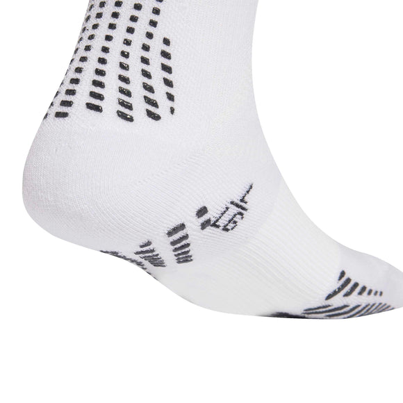 ADIDAS FTBLGRP PRNT CU WHITE/WHITE/BLACK JZ3027 FOOTBALL SOCKS (M)