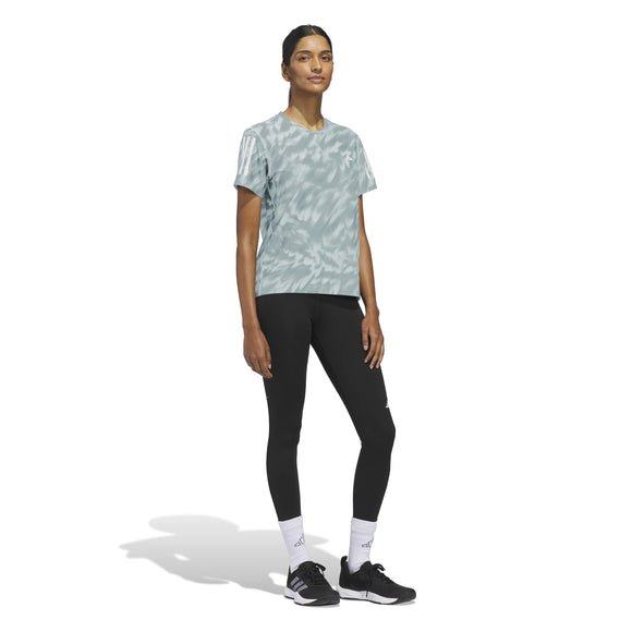 ADIDAS OTR AOP TEE W JZ5473 TOP RUNNING (W)