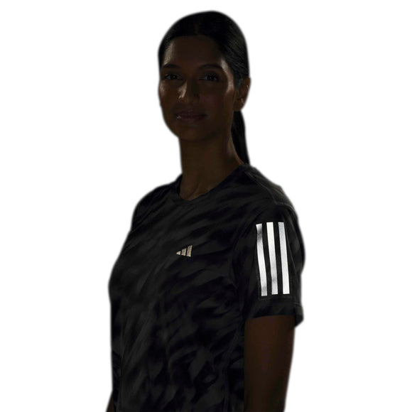 ADIDAS OTR AOP TEE W JZ5474 TOP RUNNING (W)
