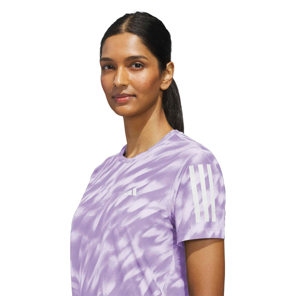 ADIDAS OTR AOP TEE W JZ5475 TOP RUNNING (W)