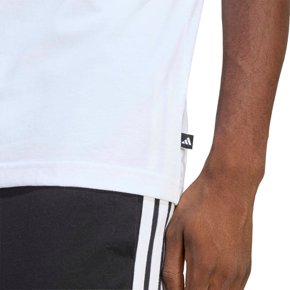 ADIDAS M CAMO MOD L T WHITE JZ7493 T-SHIRT SHORT SLEEVE (M)